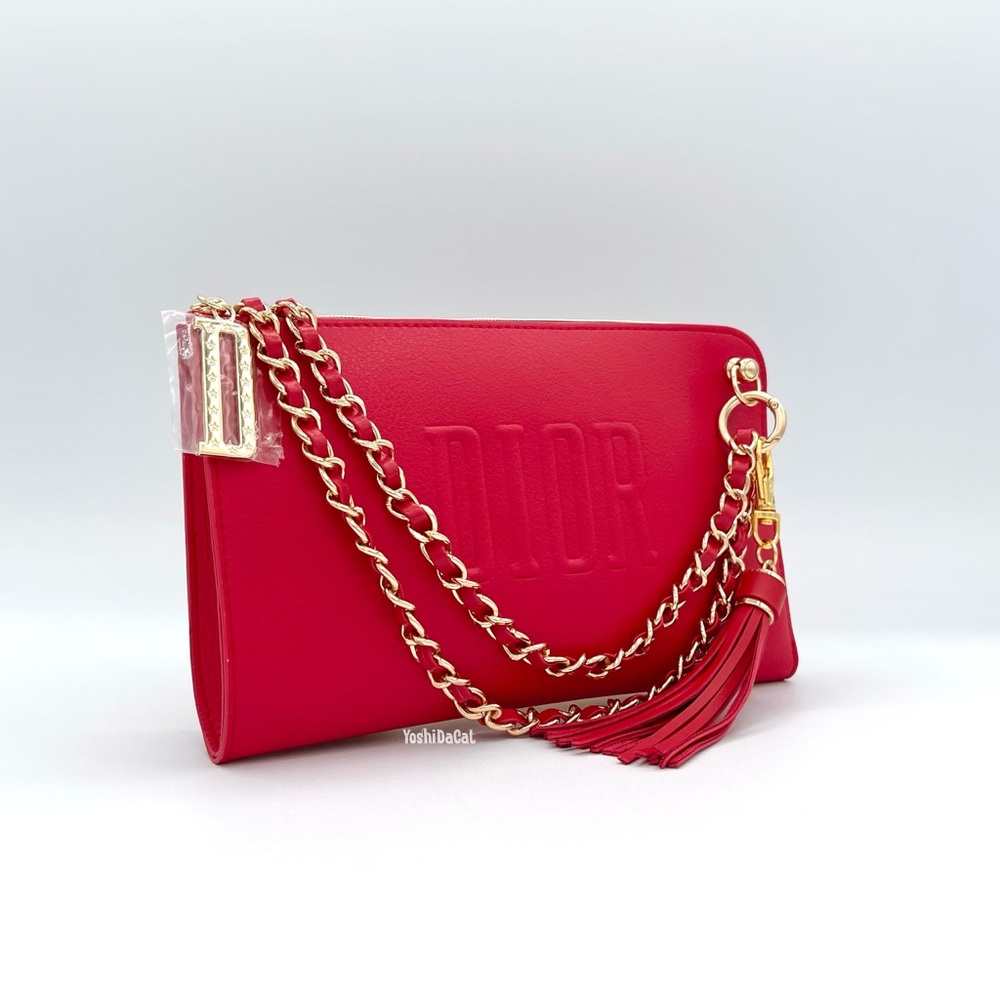 🆕 HOST PICK 💕 Dior Beauty Line Cosmetic Case to Convertible Crossbody Purse - Picture 5 of 12